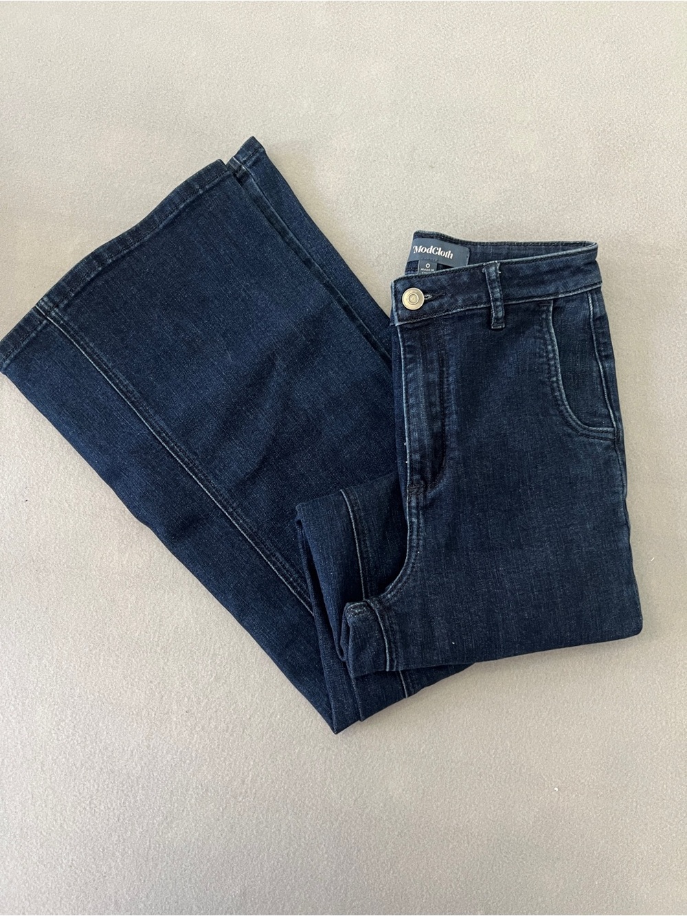 ModCloth Grier Wide Leg Jeans Size 0